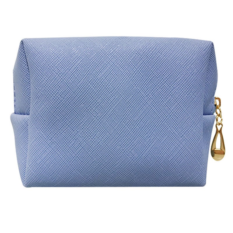 Cosmetic Bag Women'S Explosions Pu Hand Portable Square Waterproof Cute Travel Wash Storage - Image 1